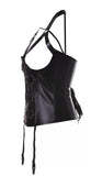 Corset Gothique <br /> en Cuir - L'Antre Gothique