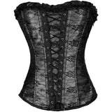 Corset Gothique <br /> en Dentelle - L'Antre Gothique