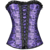 Corset Gothique <br /> en Dentelle - L'Antre Gothique