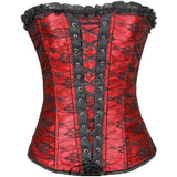Corset Gothique <br /> en Dentelle - L'Antre Gothique