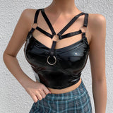 Débardeur Gothique <br /> Cuir