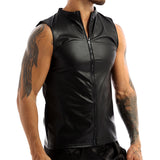 Débardeur Gothique <br /> à Zipper