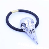 Élastique Gothique <br /> Crâne Corbeau