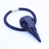 Élastique Gothique <br /> Crâne Corbeau