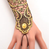 Gotischer Handschuh<br> goldenes Mittelalter