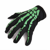 Gotischer Handschuh<br> Totenkopfmuster