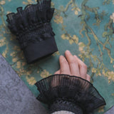 Gotischer Handschuh<br> Schwarzer Retro