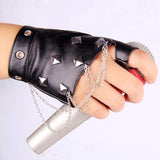 Gotischer Handschuh<br> in Nieten