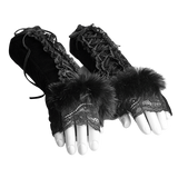 Gants Gothique En Velours
