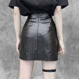 Jupe Gothique <br /> Cuir