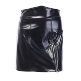 Jupe Gothique Cuir Moulante