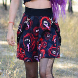 Jupe Gothique <br /> Diable
