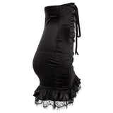 Jupe Gothique <br /> Noir à Dentelle