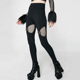 Leggings Gothique <br /> Avec Pentagramme