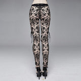 Gothic Leggings<br> Side Strap