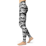 Leggings Gothique <br /> Crâne Flottante - L'Antre Gothique