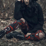 Leggings Gothique <br /> Crocs Sanglant