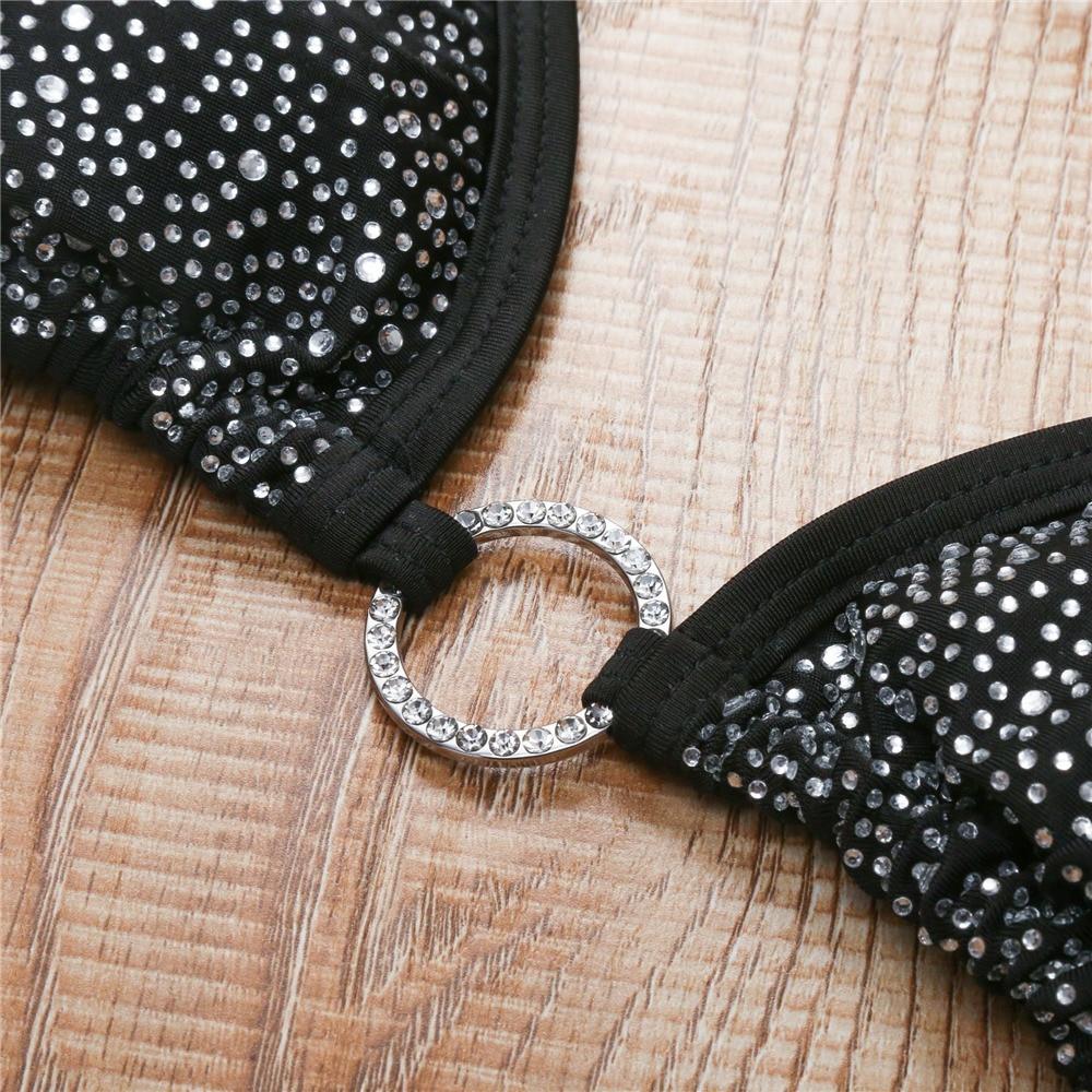 Maillot de Bain Gothique <br />  Avec un Col en Pentagramme