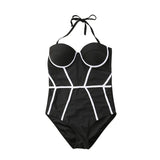 Maillot de Bain Gothique Élégant