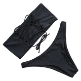 Gothic-Badeanzug<br> zum Stirnband