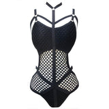 Maillot de Bain Gothique en Tricot