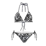 Maillot de bain Gothique Camouflage de Tête de Mort