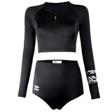 Maillot de Bain Gothique à Fermeture Éclair Avant