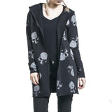 Gothic Coat<br> Skull Print