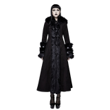 Gothic Coat<br> Hooded Velvet