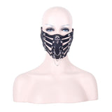 Masque Gothique Avec Des Rivets