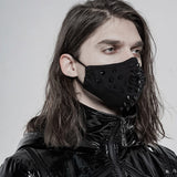 Gotische Maske<br> Nietenbaumwolle