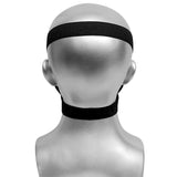 Gotische Maske<br> Rotes Leder