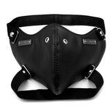 Masque Gothique Noir Cuir