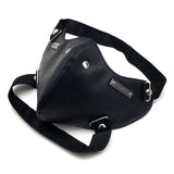 Masque Gothique <br /> Noir Cuir