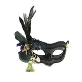 Gotische Maske<br> Pfau