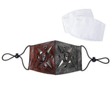 Gothic Mask<br> Red and Gray