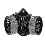 Gotische Maske<br> Kristall-Steampunk