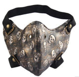 Gotische Maske<br> Schädel