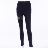 Pantalon Gothique Avec Anneau