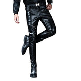 Pantalon Gothique Cuir Pu