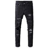 Pantalon Gothique Déchiré