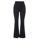 Pantalon Gothique à Rayure