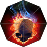 Parapluie Gothique <br /> Tête de Mort