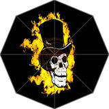 Parapluie Gothique <br /> Tête de Mort