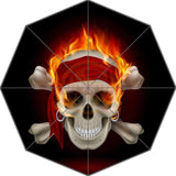 Parapluie Gothique <br /> Tête de Mort