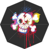 Parapluie Gothique <br /> Tête de Mort