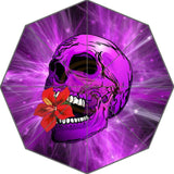 Parapluie Gothique <br /> Tête de Mort
