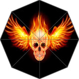 Parapluie Gothique <br /> Tête de Mort