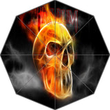 Parapluie Gothique <br /> Tête de Mort