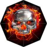 Parapluie Gothique <br /> Tête de Mort